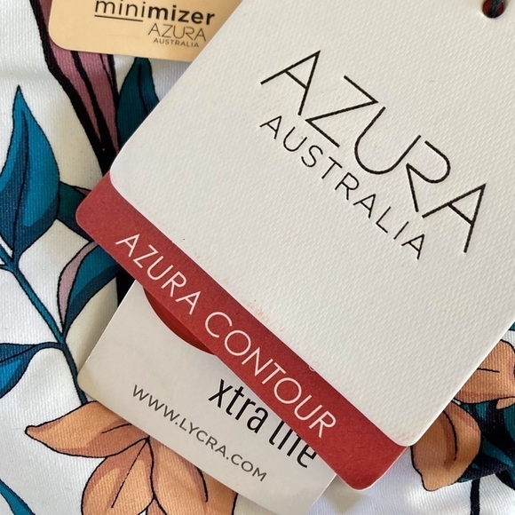 NEW Azura Australia Celeste One Piece Floral Minimizer Swimsuit NWT - Picture 4 of 8